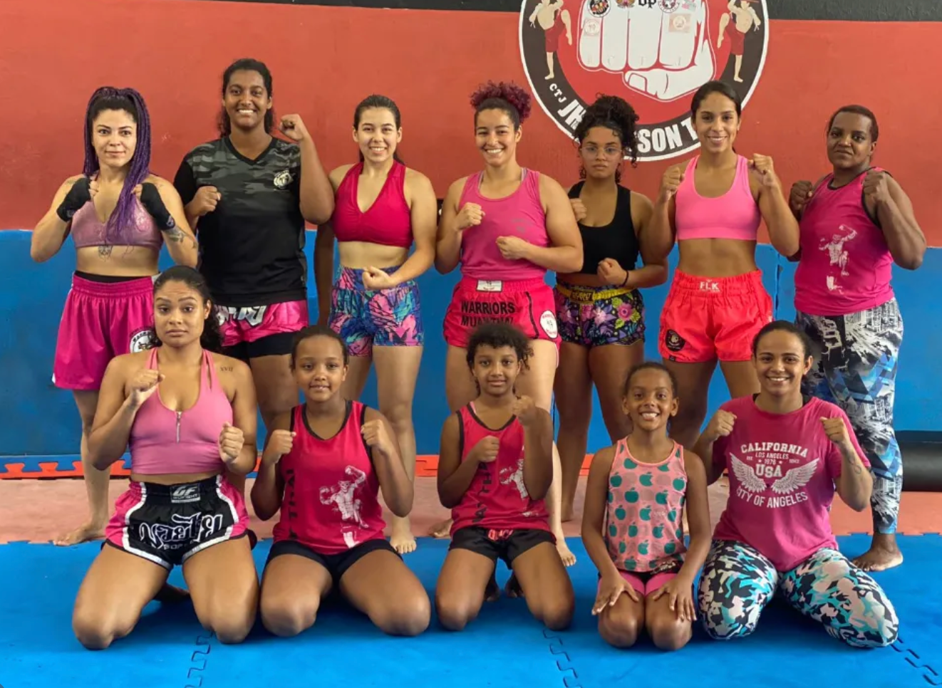 Alunas do CT Jhemerson Team